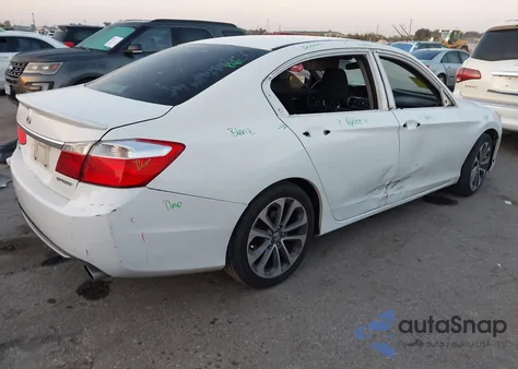 2014 Honda Accord Sport from USA, damaged, VIN 1HGCR2F59EA281154